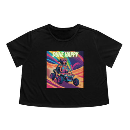 Women's Flowy Cropped Tee